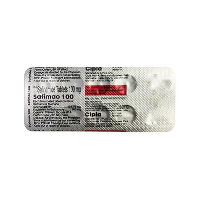 SAFIMAO 100mg Tablet 10's - Parkinsonism-Apd