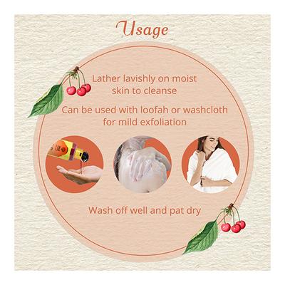 Khadi Essentials Rasik Body Cleanser - Fresh Blueberry & Mulberry 200 ml - Shower Gels & Body Wash