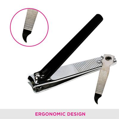 Vega Large Nail Clipper, Black 2's - Nail Care