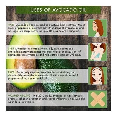 Nyassa Avocado Cold Pressed Oil 100 ml - Massage Oils