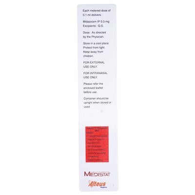 MEDISTAT Nasal Spray 5ml - Epilepsy/Convulsion-Ant