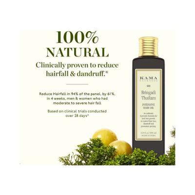 Kama Ayurveda Bringadi Intensive Hair Treatment Oil 200 ml - Hair Oils