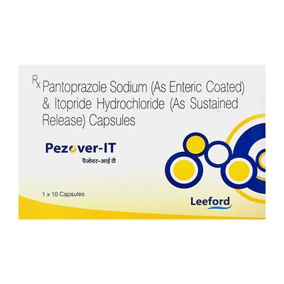 PEZOVER IT Capsule 10's - Ulcer/Reflux/Flatulence-Aaa