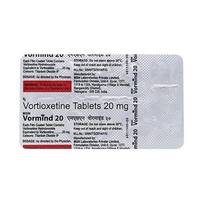 VORMIND 20 Tablet 10's - Depression-Ant