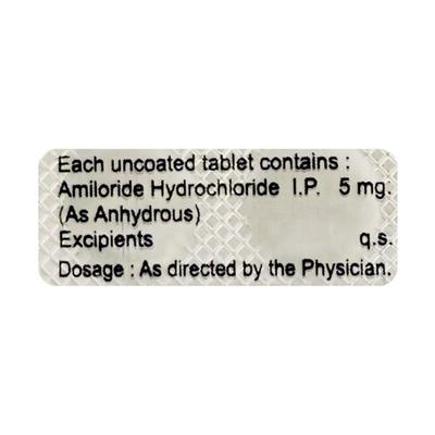 Amiur 5mg Tablet 10'S - Hypertension-Diu