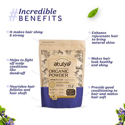 Atulya Indigo Organic Powder 100 gm - Powder