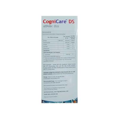 COGNICARE DS Syrup 200ml - Supplements-Sup