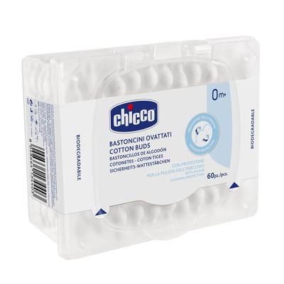 Chicco Cotton Buds 60 Pcs 1's - Cotton Buds & Balls