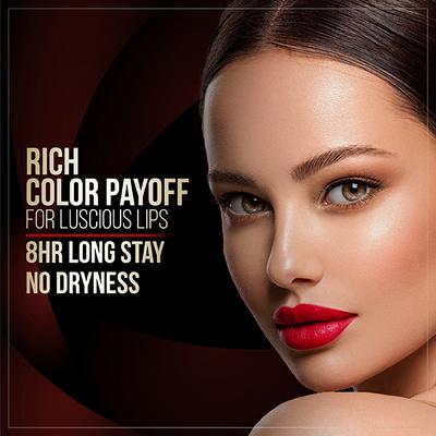 Faces Canada Comfy Matte Lip Crayon - Whatever 10, 2.8gm - Lip Crayons