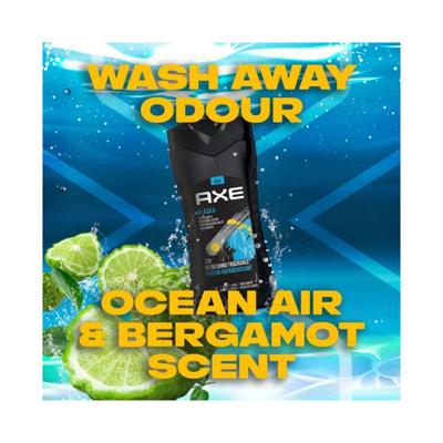 Axe Alaska 3 In 1 Body Face & Hair Wash for Men Long-Lasting Fragrance 250 ml - Shower Gels & Body Wash