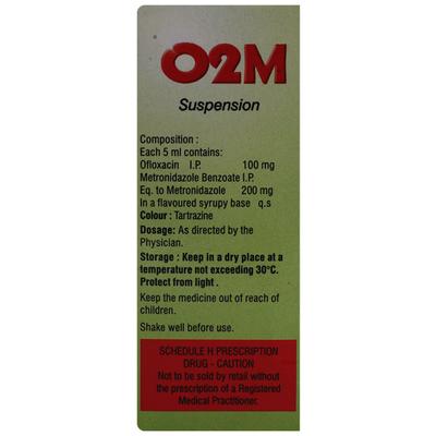 O2 M Delicious Mango Flavour Suspension 60ml - Bacterial Infections-Qui