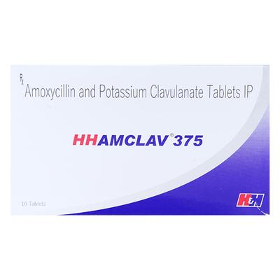 Hhamclav 375mg Tablet 10'S - Bacterial Infections-Pen