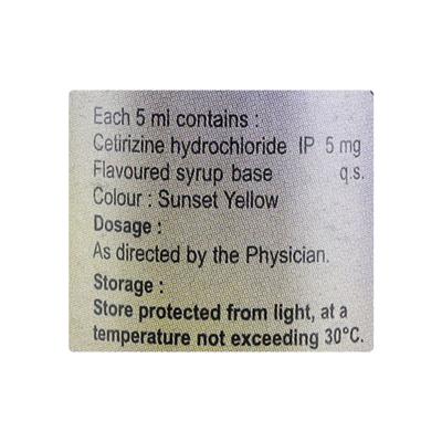 Satrin Syrup 60ml - Allergies-Ant