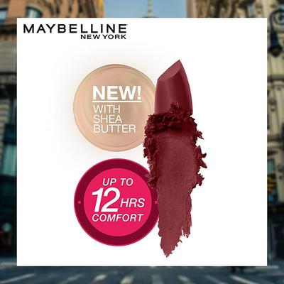 Maybelline New York Color Sensational Powder Matte Lipstick, Plum Perfection 808 3.9gm - Lipsticks