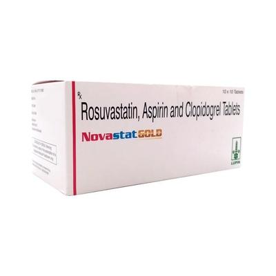 Novastat Gold 10mg Tablet 10'S - Blood Clot-Ant