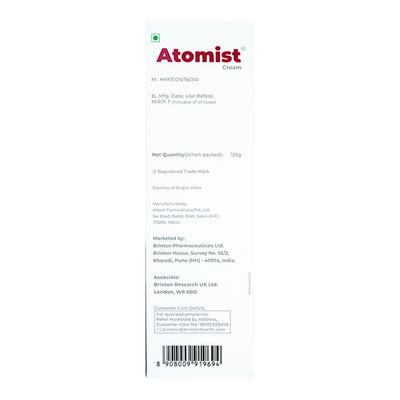 ATOMIST Cream 125gm - Dry Skin-Emo