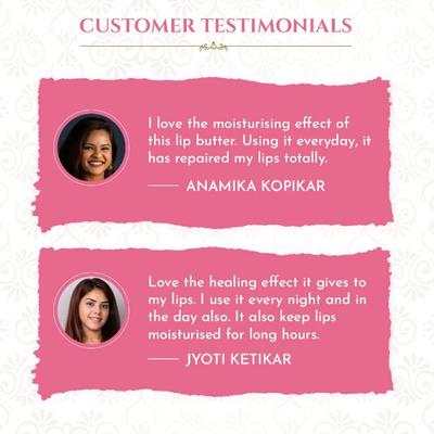 Khadi Essentials Rose Petals Lip Balm with Organic Beeswax for Lip Lightening 5 gm - Lip Balms