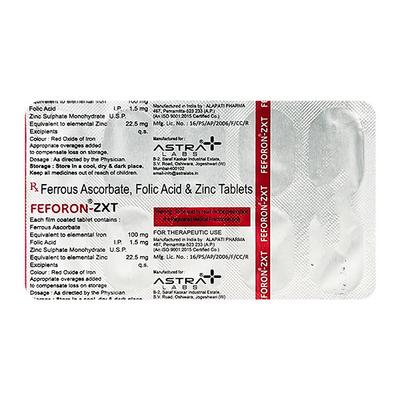 FEFORON ZXT Tablet 10's - Iron Supplement/Anaemia-Vma