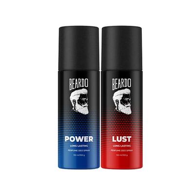 Beardo Power and Lust Body Spray Long Lasting Deo Sprays Combo Deodorant Spray - For Men 150 ml 2's - Men Deodorants/Roll-Ons