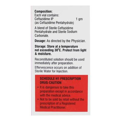 Stef 1gm Injection 1'S - Bacterial Infections-Cep