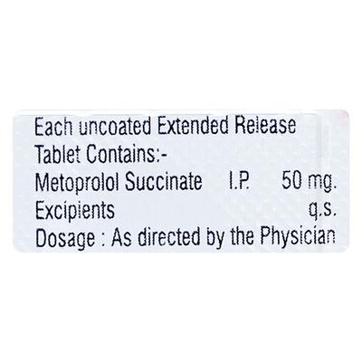 Z MET 50 SR Tablet 10's - Hypertension-Bet