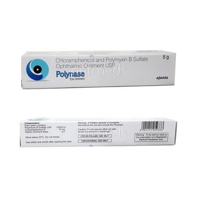 Polynase Eye Ointment 5gm - Eye Infections-Eaa