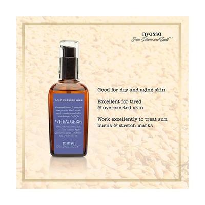 Nyassa Wheat Germ Cold Pressed Oil 100 ml - Massage Oils