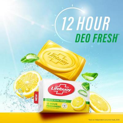 Lifebuoy Lemon Aloe Fresh Soap 100 g - Soaps