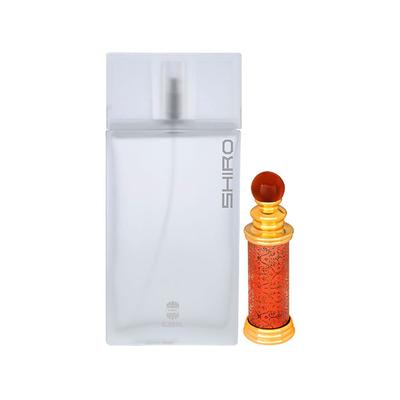 Ajmal Shiro EDP Citrus Spicy Perfume And Classic Oud Concentrated Perfume Oil Woody Oudh 100 ml - Perfumes (Edt/Edp)