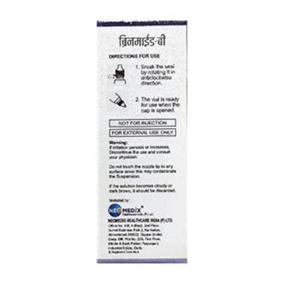 BRINMIDE B Eye Drops 5ml - Glaucoma-Ant