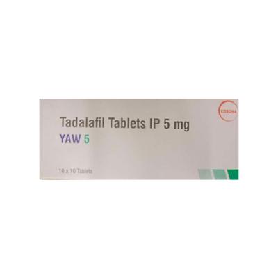 YAW 5 Tablet 10's - Impotence/Erectile Dysfunction (Ed)