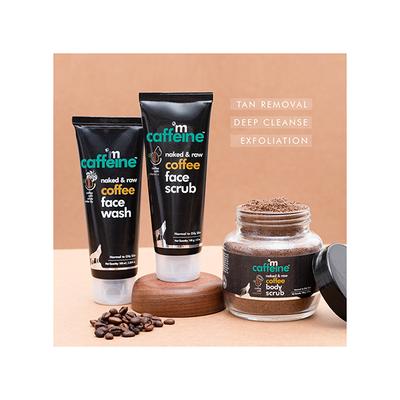 mCaffeine Complete Coffee Skin Care Combo 300 gm - Face Scrubs