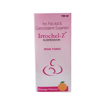IRROCHEL Z ORANGE FLAVOUR Suspension 150ml - Iron Supplement/Anaemia-Vma