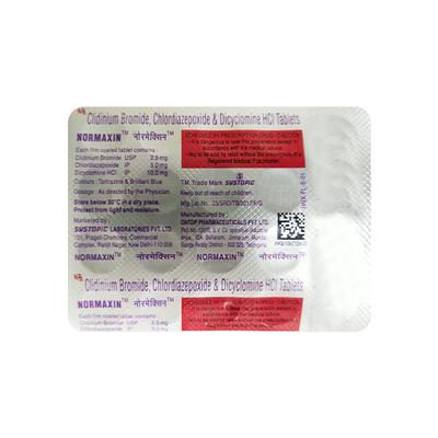 NORMAXIN Tablet 20's - Muscle Cramps/Spasticity-Ant