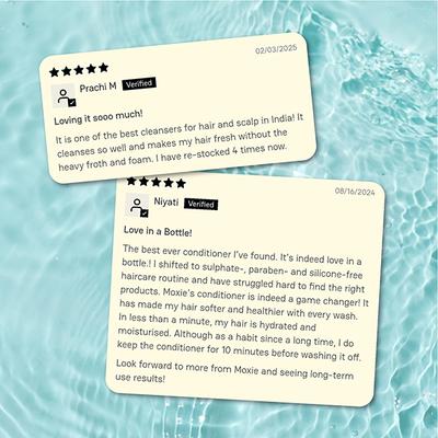 Moxie Beauty Rinse & Shine Duo - Shampoo (200ml) & Conditioner (175ml) 1's - Shampoos