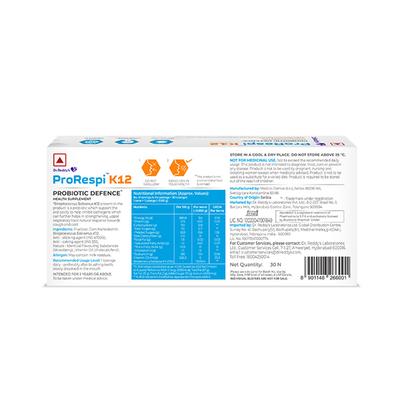 PRORESPI K12 STRAWBERRY FLAVOUR Lozenges 30's - Cough And Cold-Cou