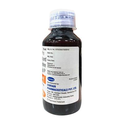 Sunrest Syrup SINAREST AF NEW DELICIOUS ORANGE FLAVOUR Syrup 75ml