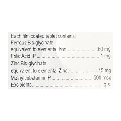 Bizfer XT Tablet 10'S - Anaemia-VMA