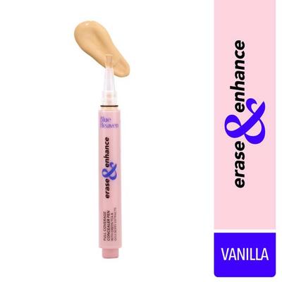 Blue Heaven Erase & Enhance Full Coverage Concealer Pen Vanilla 2 ml - Concealer