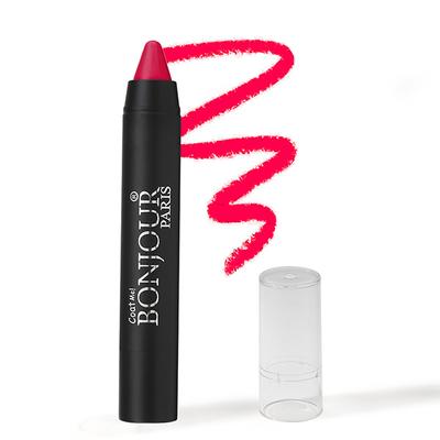 Bonjour Paris Just Matte Lip Crayon - Pink Rose 3.2 gm - Lip Crayons