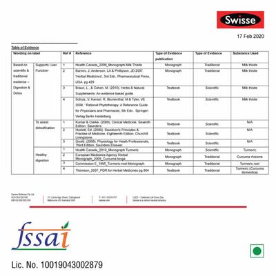 Swisse Ultiboost Liver Detox Tablet 60's - Vital Health