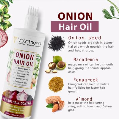 Volamena Onion Hair Oil with 14 botanical oil 250 ml - Hair Oils