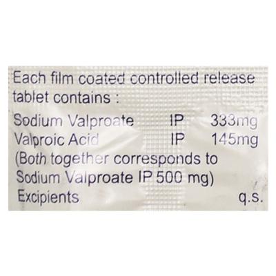 EPIFORD CR 500mg Tablet 10's - Epilepsy/Convulsion-Ant