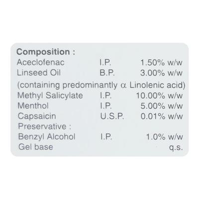 PRESTIFLAM Gel(Topical) 30gm - Pain relief-Nsa