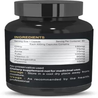 Wild Vedic Naturals Mega Immunity Booster Capsule 60's - Health Products