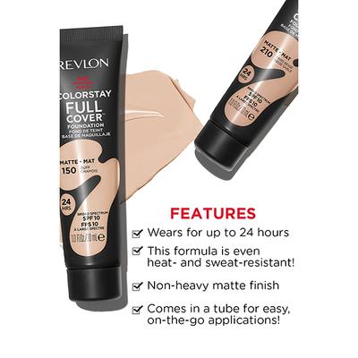 Revlon Colorstay Full Cover Foundation - Buff 30 ml - Foundation