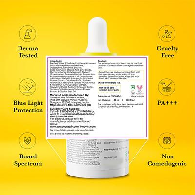 Sunscoop Fluid Sunscreen Spf 60 Pa 30 ml - Face Sunscreen