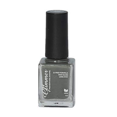 Glimmer Premium Nail Enamel Militarygreen 10 ml - Nail Polish