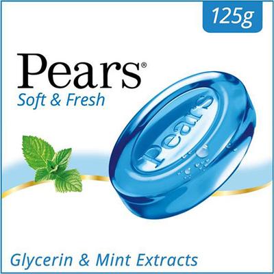 Pears Fresh & Soft Soap Bar 125 gm - Soaps