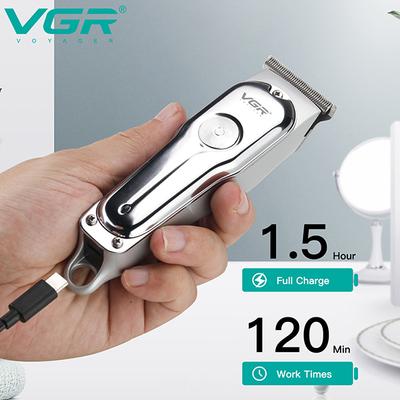 VGR V071 Body Groomer 120 min Runtime 4 Length Settings Silver 1s 1's - Hair Removal Accessories